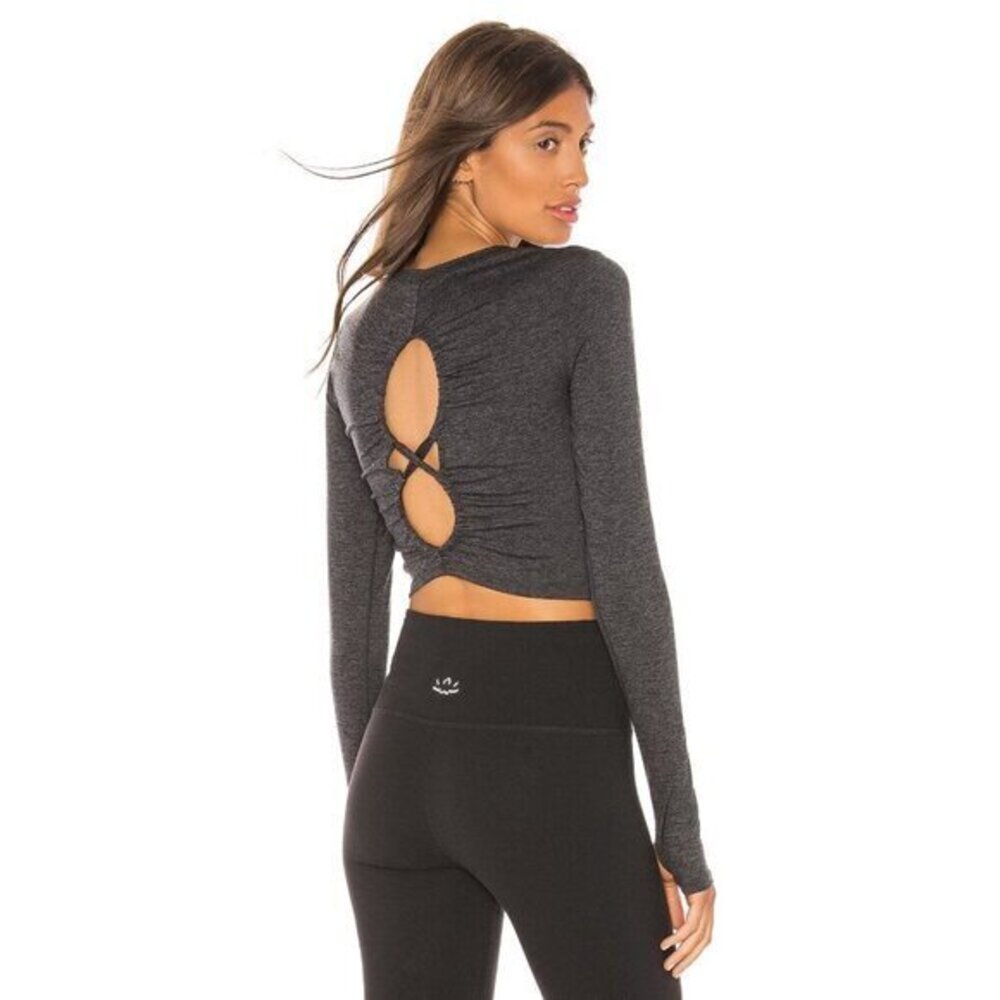 FP Movement Swerve Long Sleeve Layer in Carbon XS